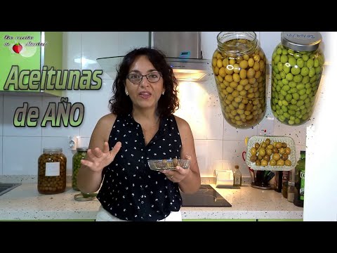 Como aliñar aceitunas para el año