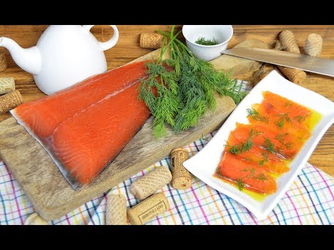 Como aliñar el salmon ahumado
