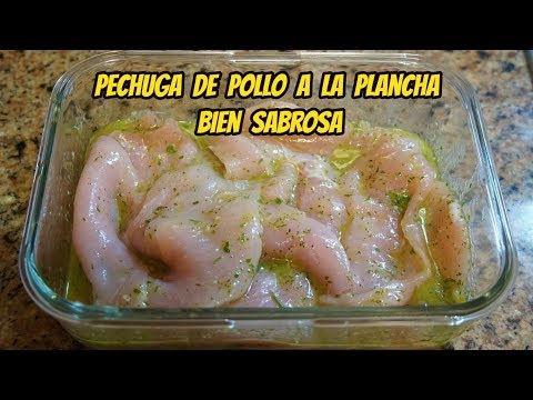 Como aliñar filetes de pollo a la plancha