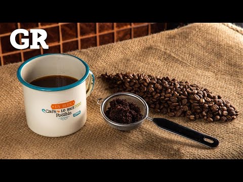 Como preparar café de grano en olla