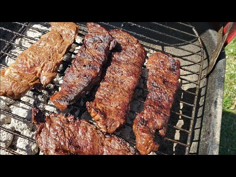 Como preparar carne a la parrilla en casa