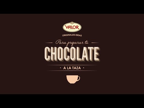 Como preparar chocolate valor a la taza