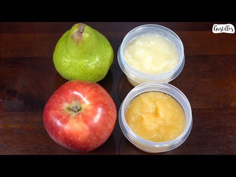 Como preparar compota de manzana para bebes