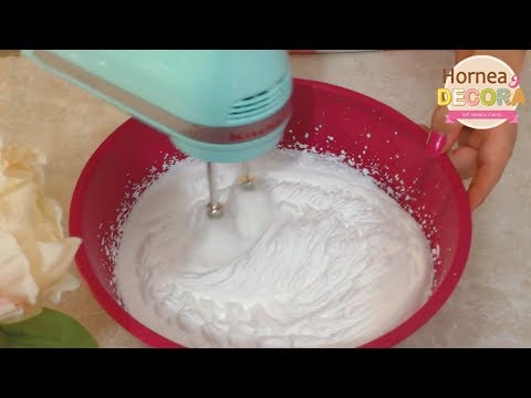 Como preparar crema chantilly para decorar tortas