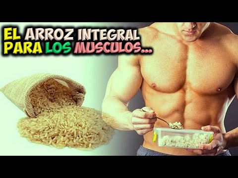 Como preparar el arroz integral para aumentar masa muscular