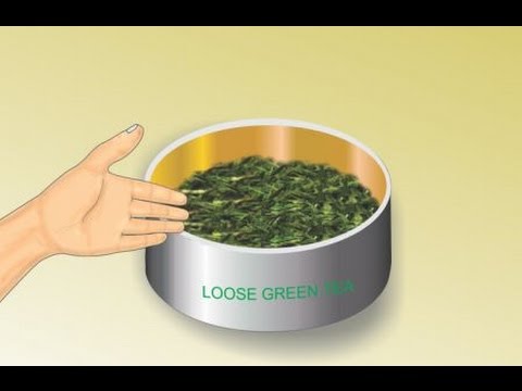 Como preparar el te verde en hojas