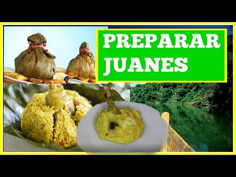 Como preparar juanes de la selva peruana
