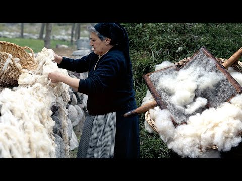 Como preparar la lana de oveja para hilar