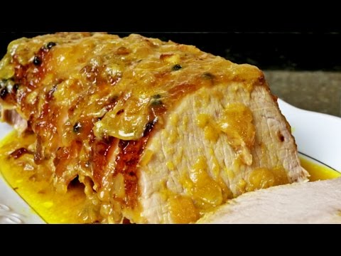 Como preparar lomo de cerdo a la naranja