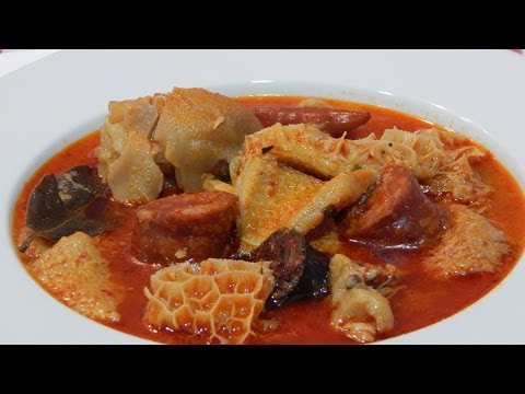 Como preparar los callos a la madrileña