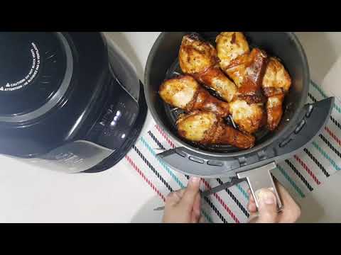 Como preparar muslos de pollo en la freidora de aire