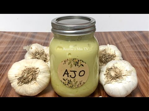 Como preparar pasta de ajo para conservar