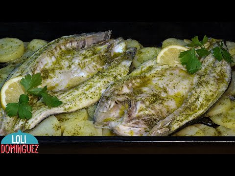 Como preparar pescado al horno con patatas