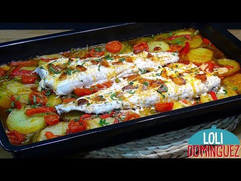 Como preparar pescado al horno con verduras