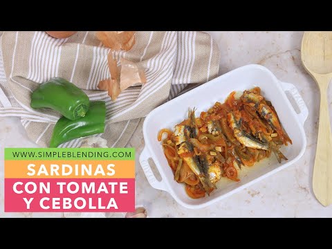 Como preparar sardina con tomate y cebolla