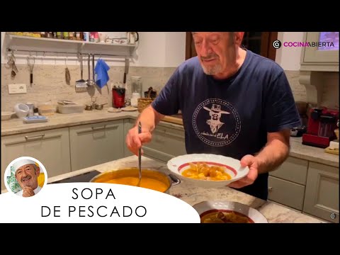 Como preparar sopa de pescado con verduras