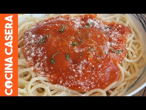 Como preparar una buena salsa para pasta