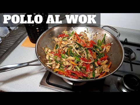 Como preparar wok de pollo y verduras
